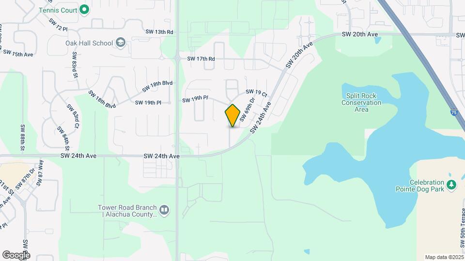 7019 SW 21st Ln Map and Location Details