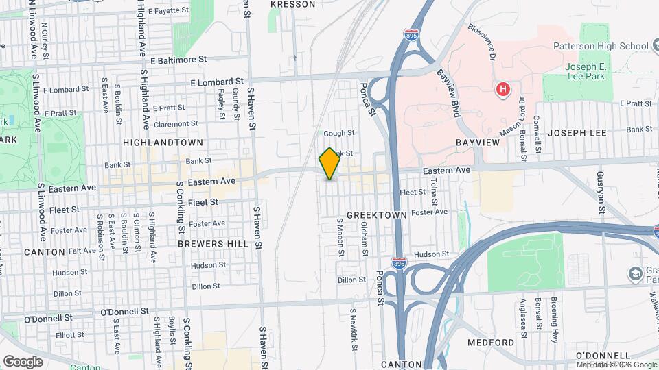 511 S Lehigh St Map and Location Details