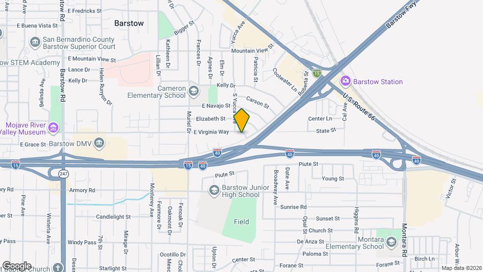 1208 E Virginia Way Map and Location Details