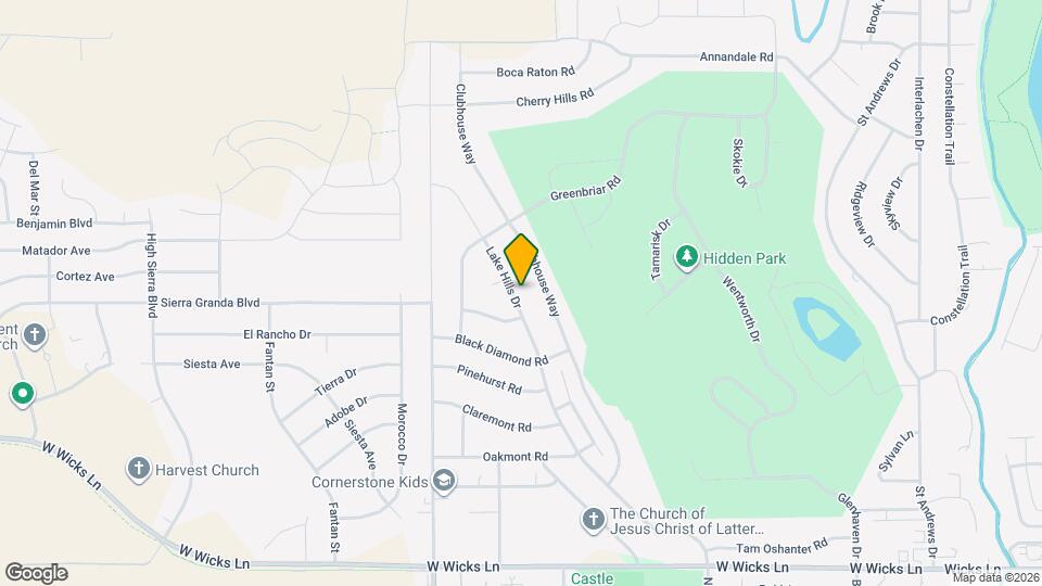 2027 Lakehills Dr, Unit 2027 Map and Location Details