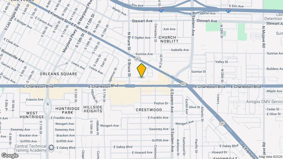 1828 Lewis Ave Map and Location Details