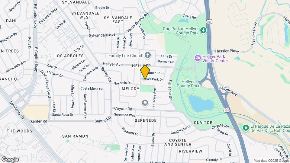 714 River Park Dr Mapa y Detalles de la Ubicación