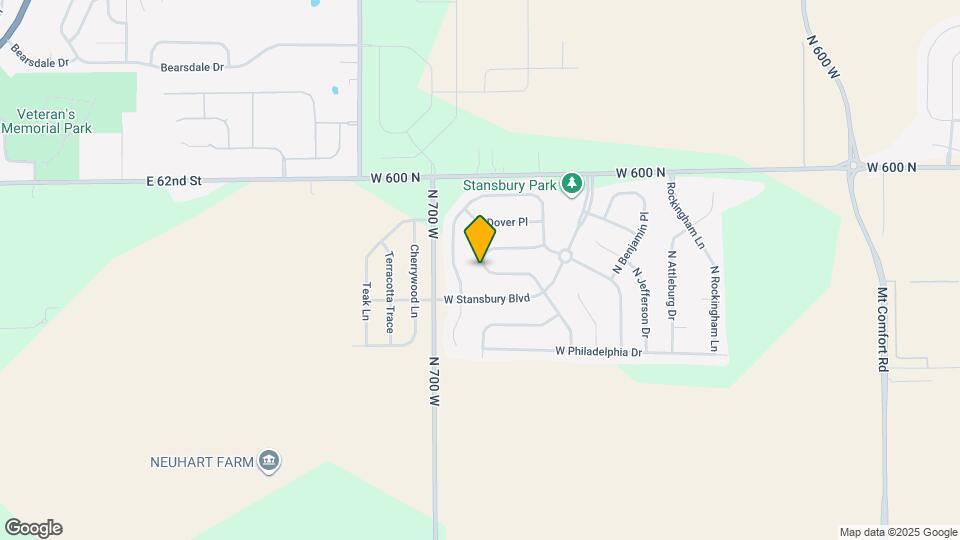 6887 W Burlington Dr Map and Location Details