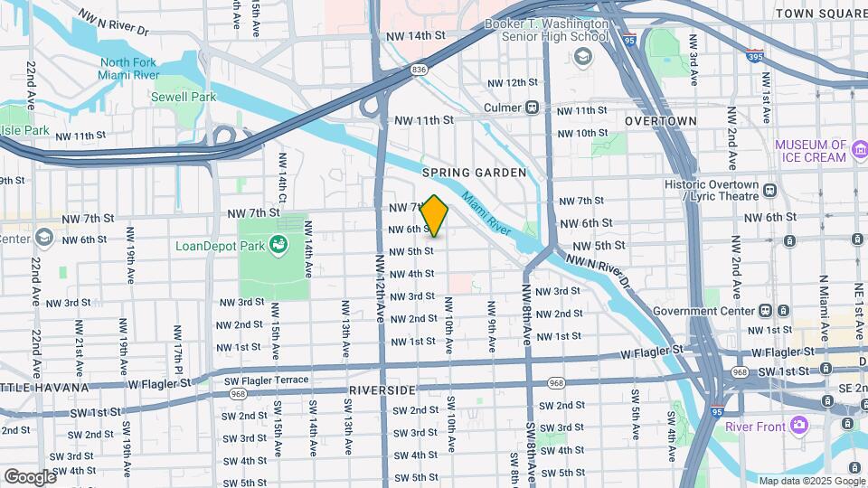 1029 NW 5th St Mapa y Detalles de la Ubicación