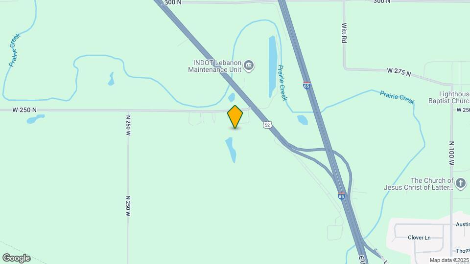 2009 W 250 N Map and Location Details