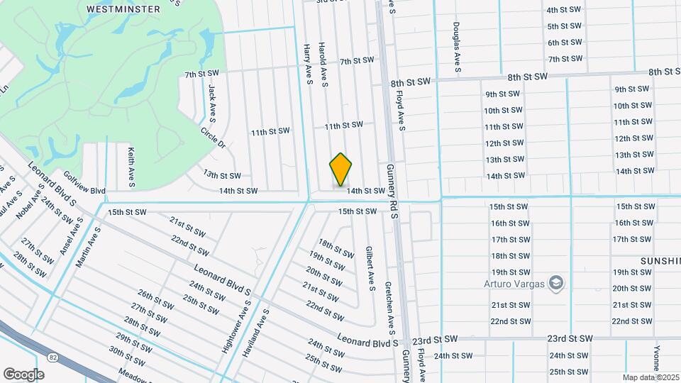 4507 14th St SW Map and Location Details