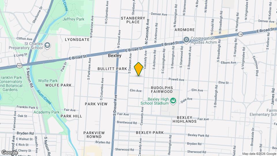 2481 Powell Ave Mapa y Detalles de la Ubicación
