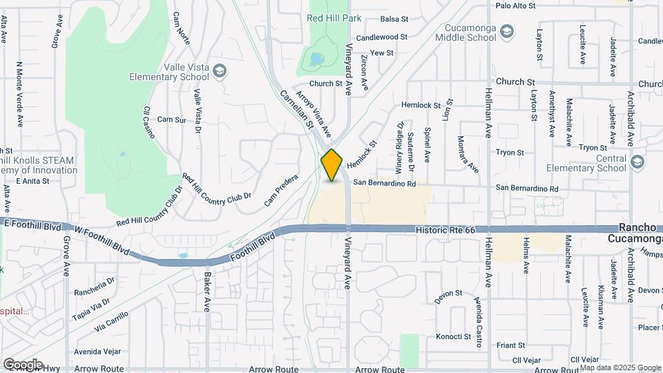 8851 San Bernardino Rd Map and Location Details