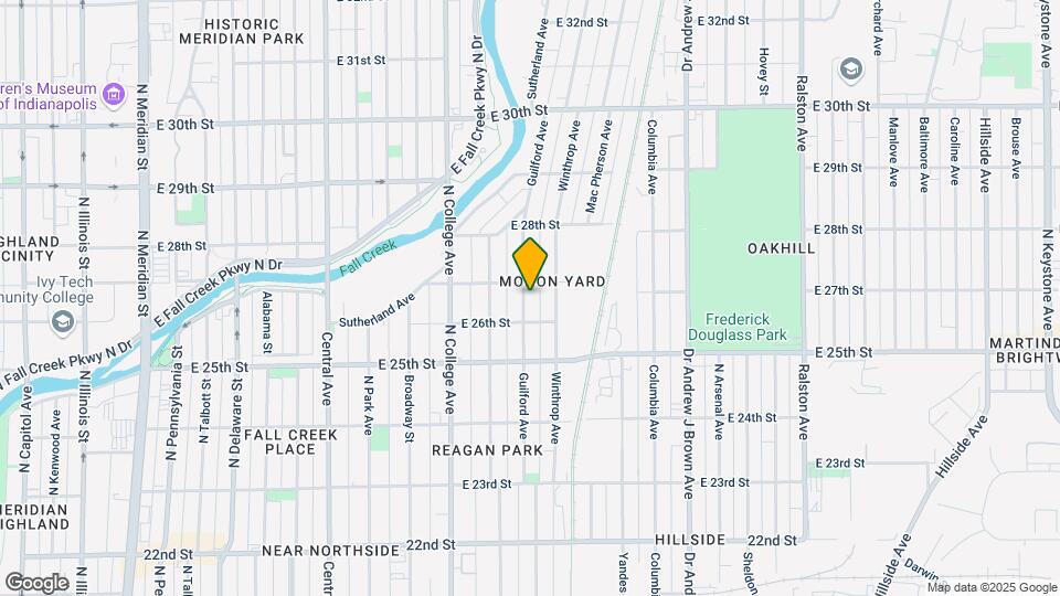 2623 Guilford Ave Map and Location Details