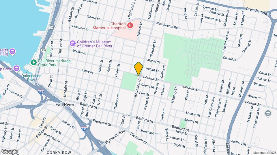 310 Robeson St Map and Location Details