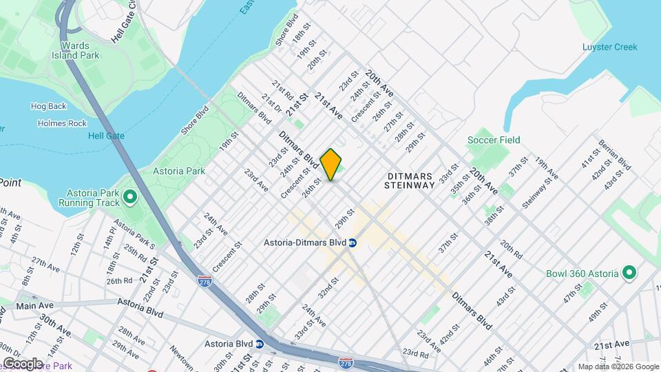26-20 Ditmars Blvd Map and Location Details