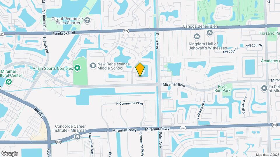 10265 SW 24th Ct Mapa y Detalles de la Ubicación