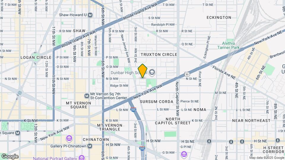 216 N St NW Map and Location Details