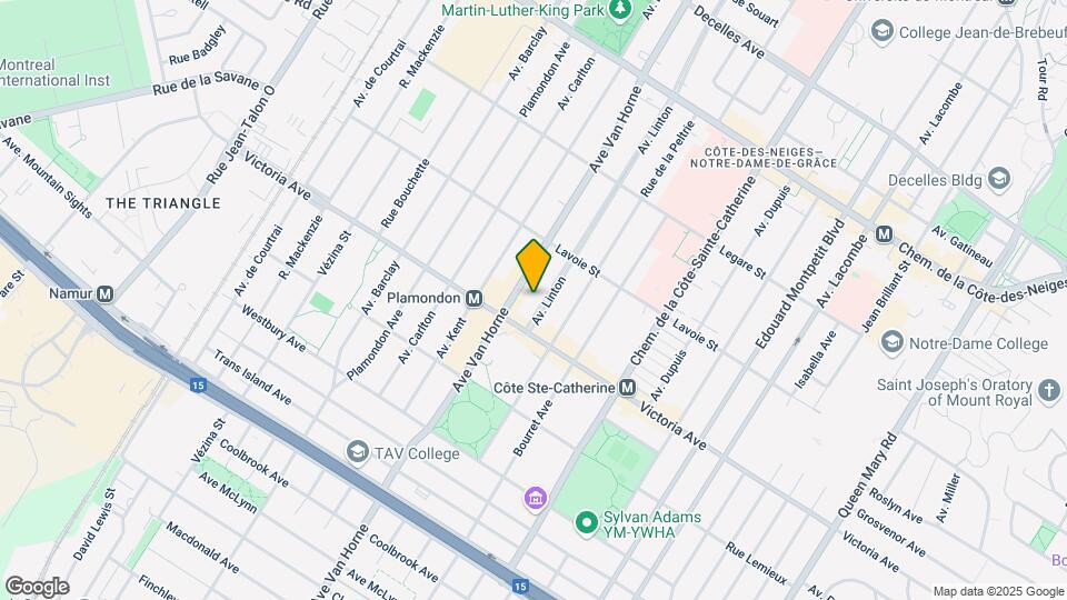 4721 Linton Av Map and Location Details