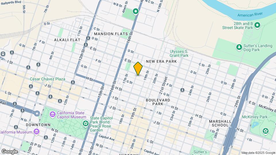 1800-1802 F St Mapa y Detalles de la Ubicación