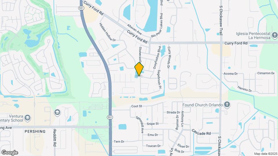 2802 Curry Village Ln Map and Location Details