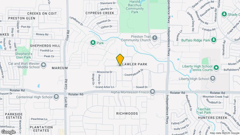 7721 Shackelford Dr Map and Location Details