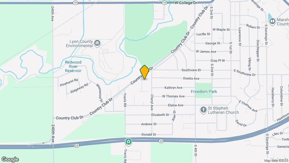 901 Pearl Ave Map and Location Details