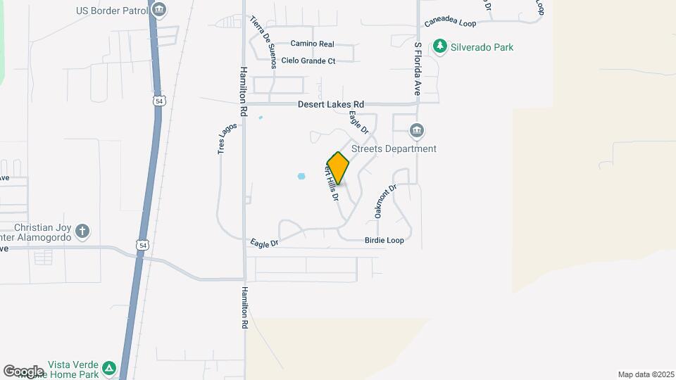 2544 Desert Hills Dr Map and Location Details