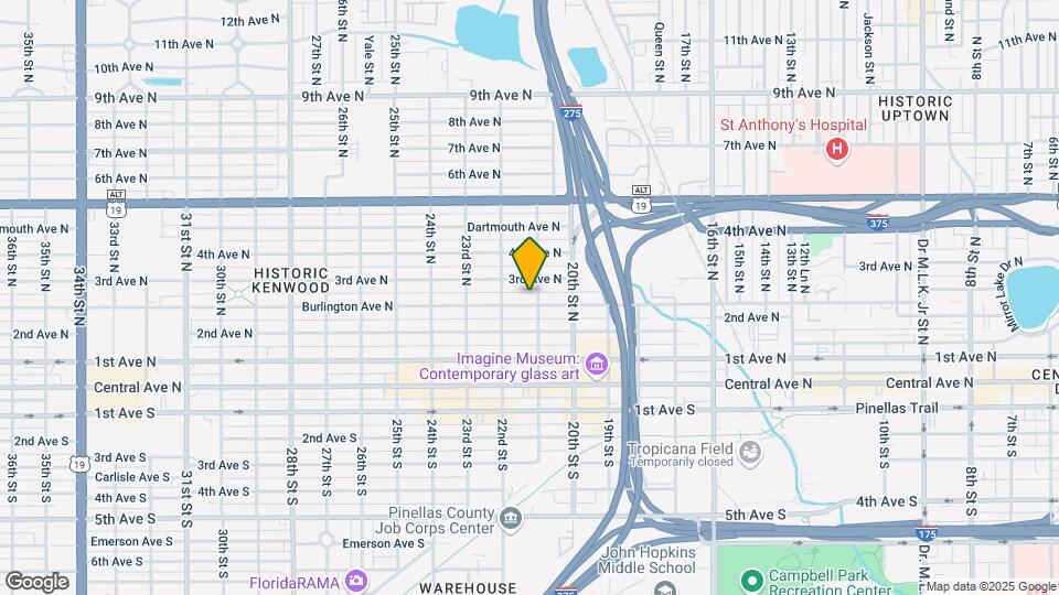 2111 Burlington Ave N Map and Location Details