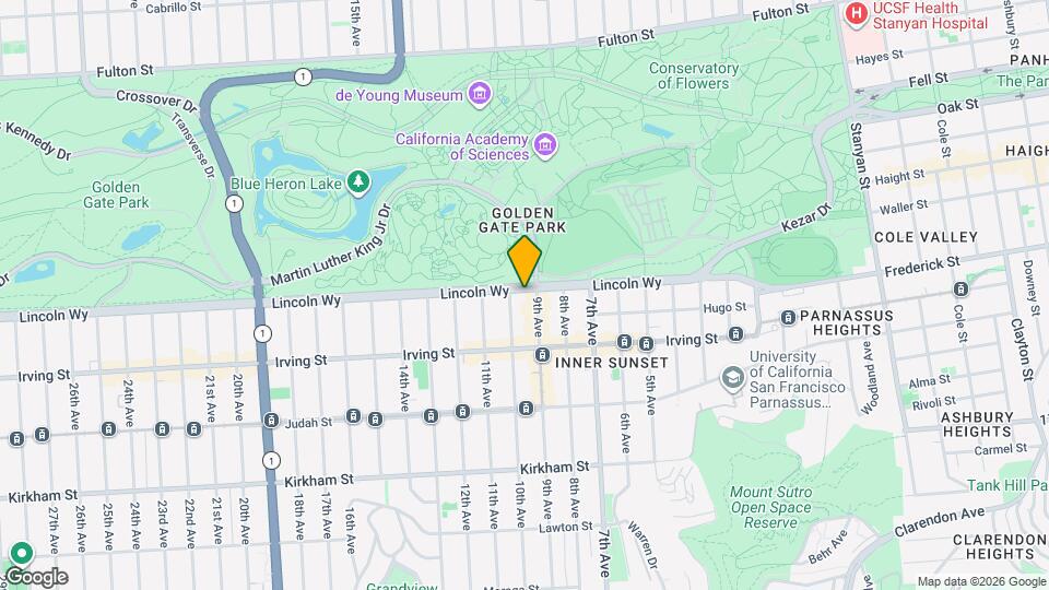 825 Lincoln Way Mapa y Detalles de la Ubicación