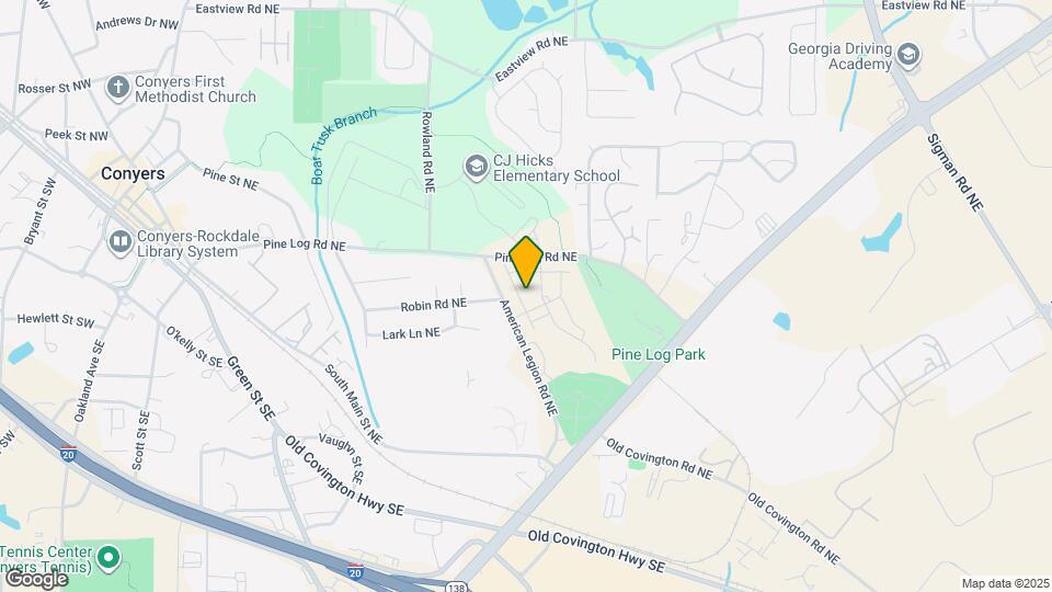 1259 Woodlyn Chase NE Map and Location Details