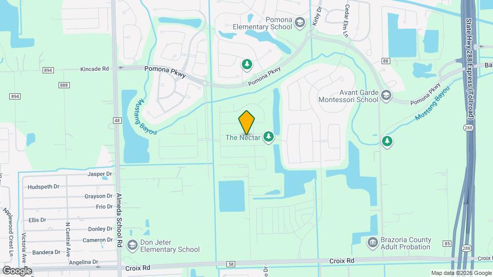 2406 Pear Blossom Ln Map and Location Details