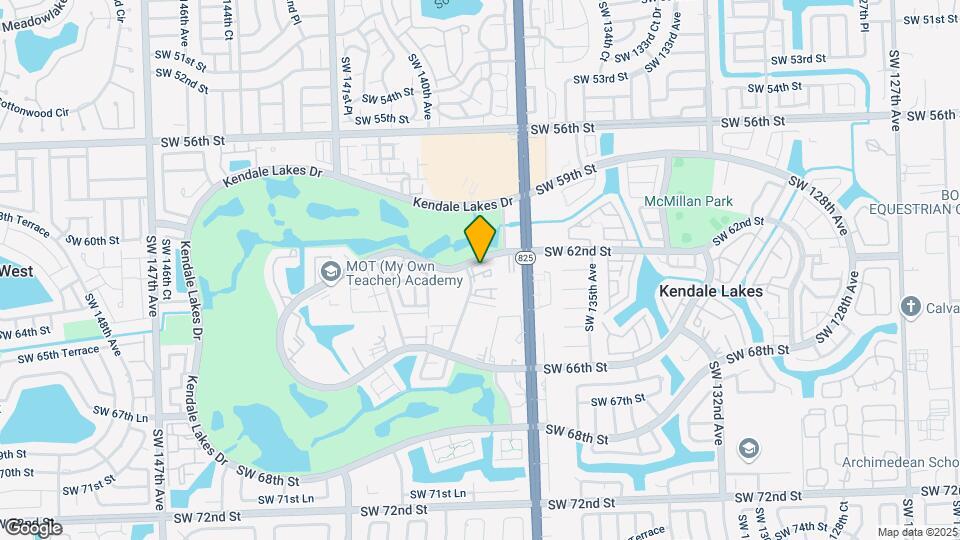 6201 SW 138th Ct Map and Location Details