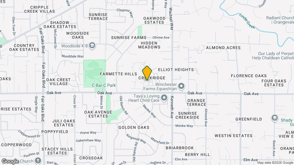 8429 Creekridge Cir Map and Location Details