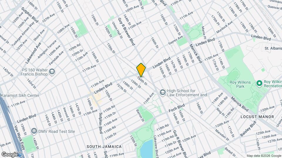 114-27 Bedell St Map and Location Details