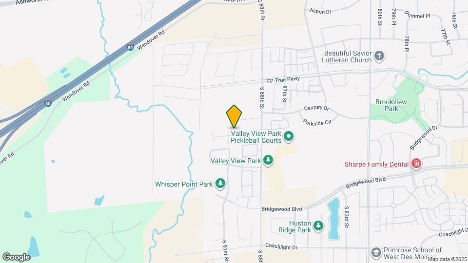 9061 Calvin Dr Map and Location Details