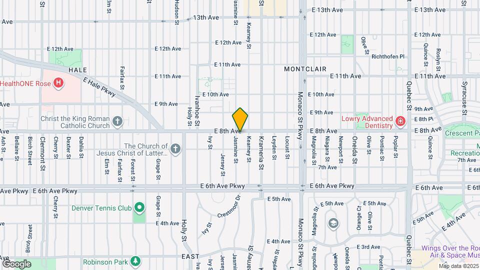 794 Jasmine St Map and Location Details