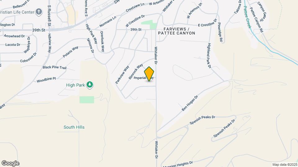 920 Parkview Way Map and Location Details