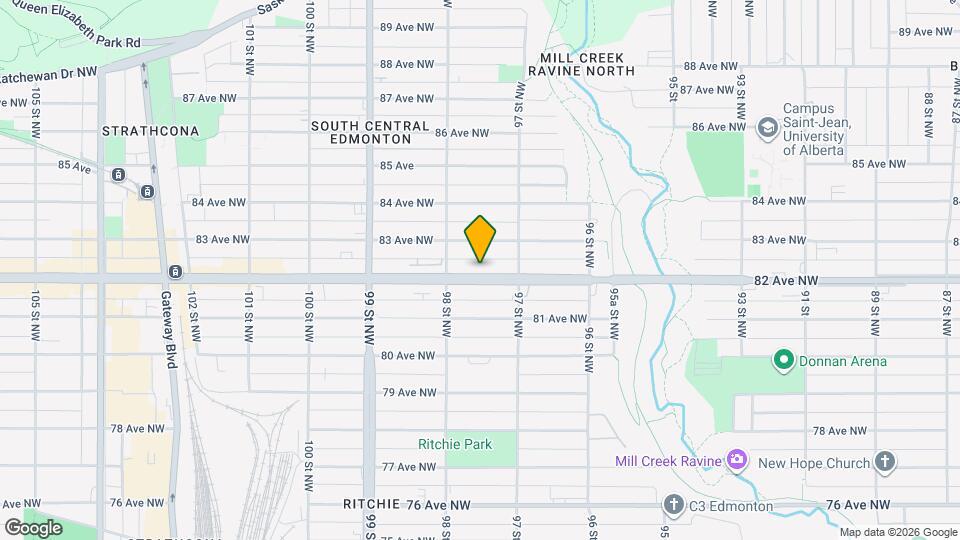 9740-9782 82 Ave NW Map and Location Details