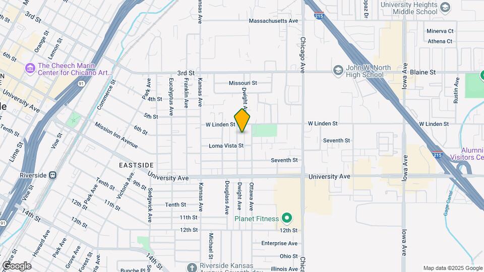 3550 Dwight Ave Map and Location Details