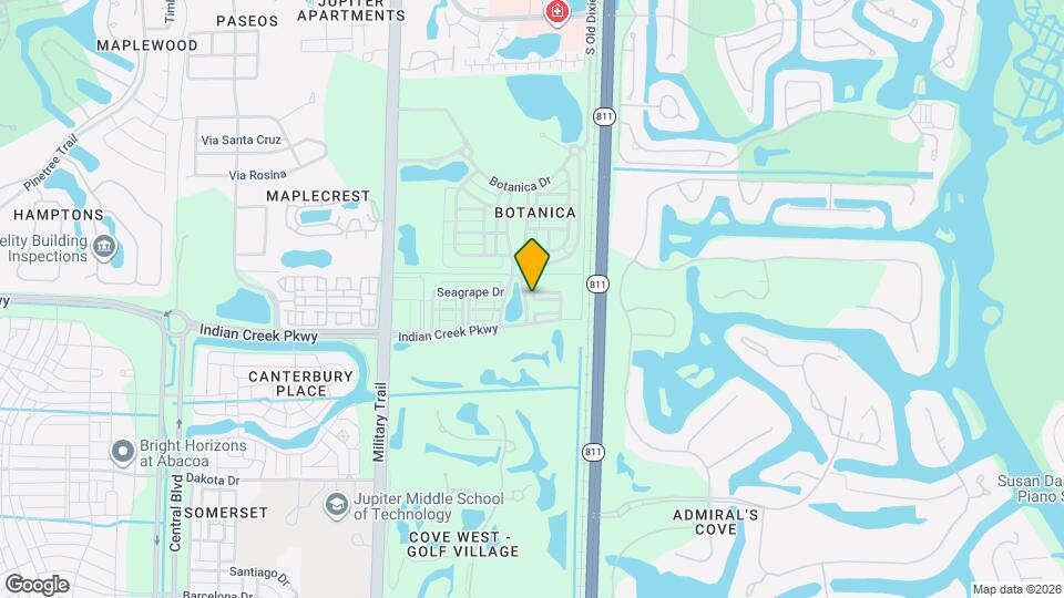 335 E Thatch Palm Cir Map and Location Details