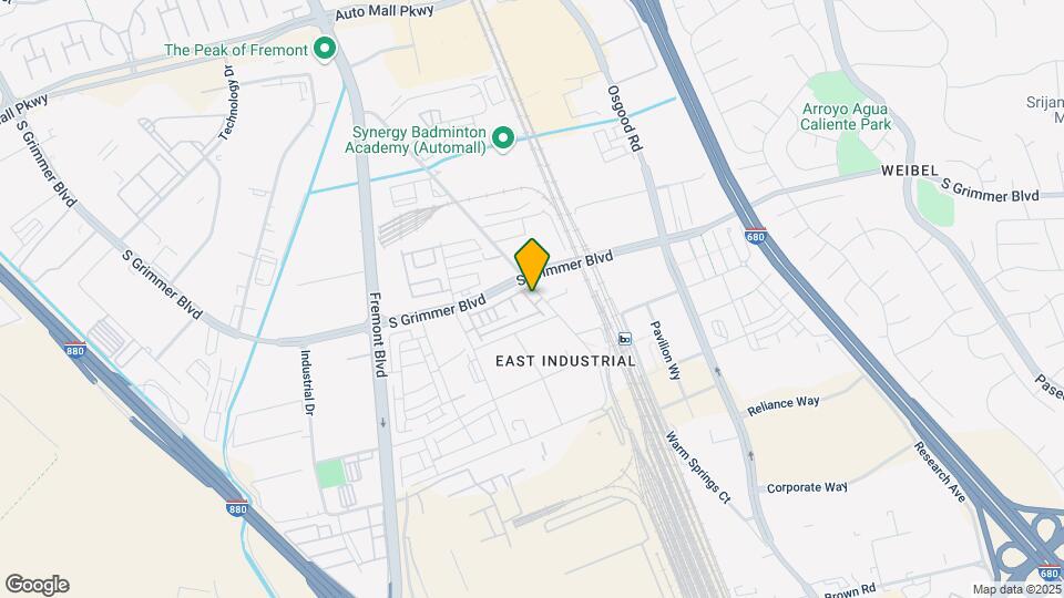 45500 Fremont Blvd Map and Location Details
