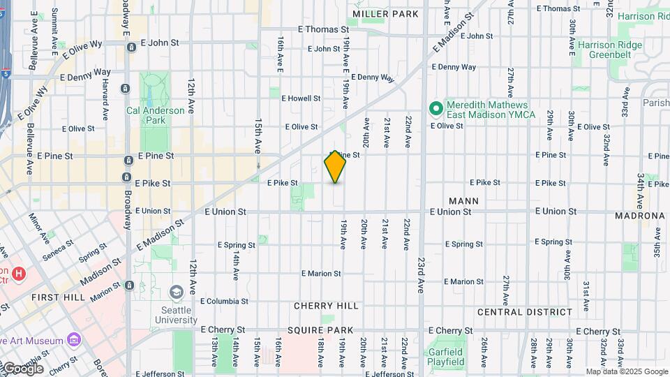 1819 E Pike St Mapa y Detalles de la Ubicación
