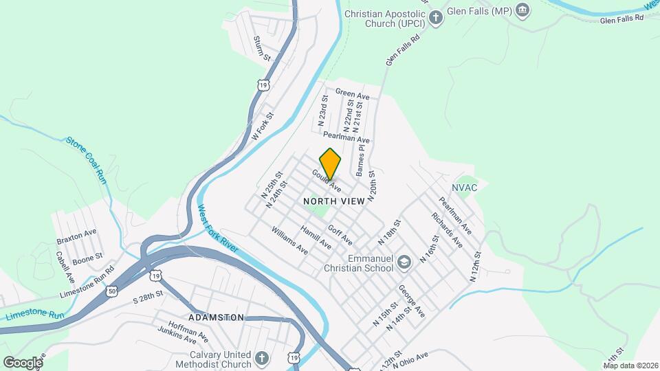 2201 Gould Ave Map and Location Details