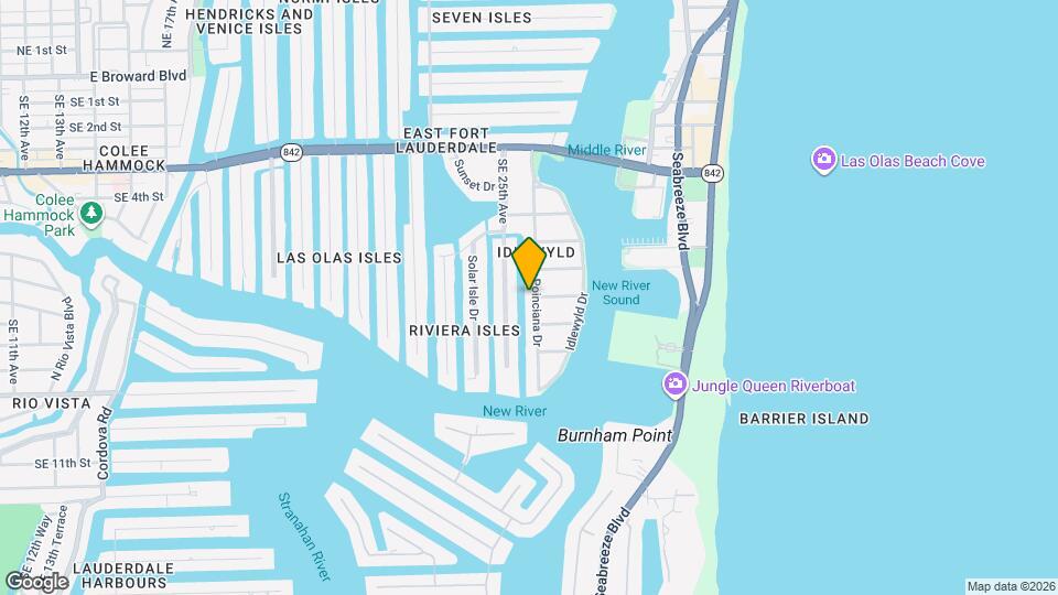 625 Poinciana Dr Map and Location Details