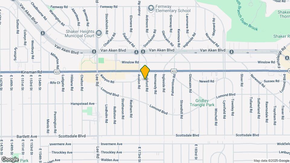 3536 Daleford Rd Map and Location Details