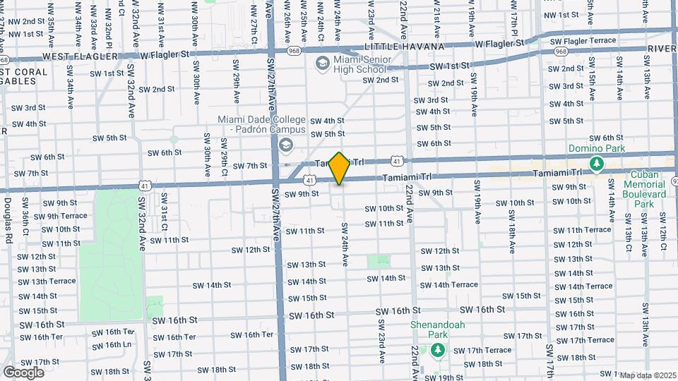 880 SW 24th Ave Map and Location Details