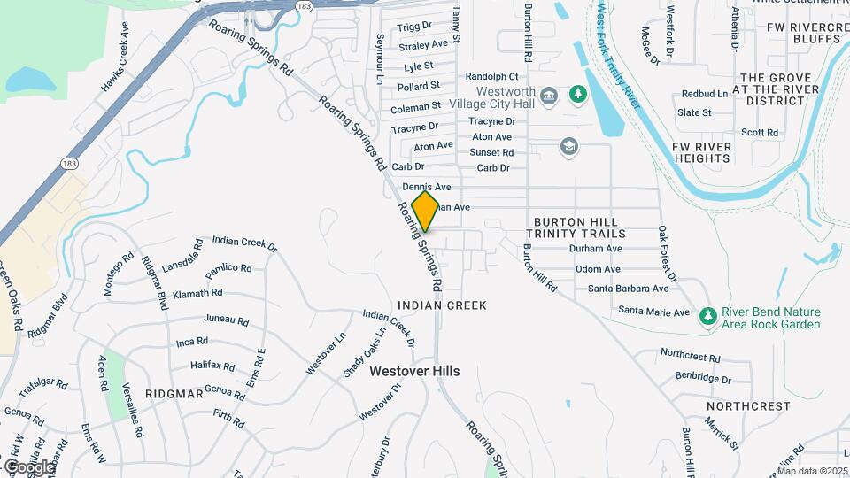 983 Roaring Springs Rd Map and Location Details