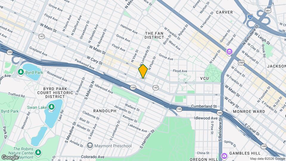 22 S Plum St Map and Location Details