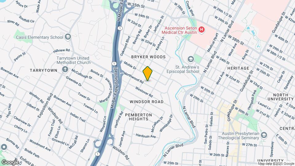 1512 Northwood Rd Map and Location Details