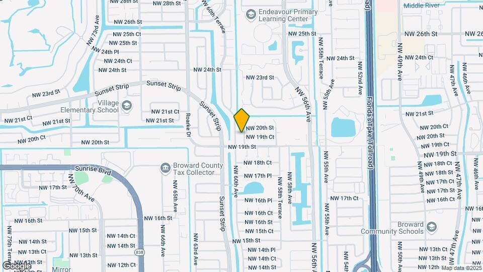 1931 NW 59th Way Mapa y Detalles de la Ubicación