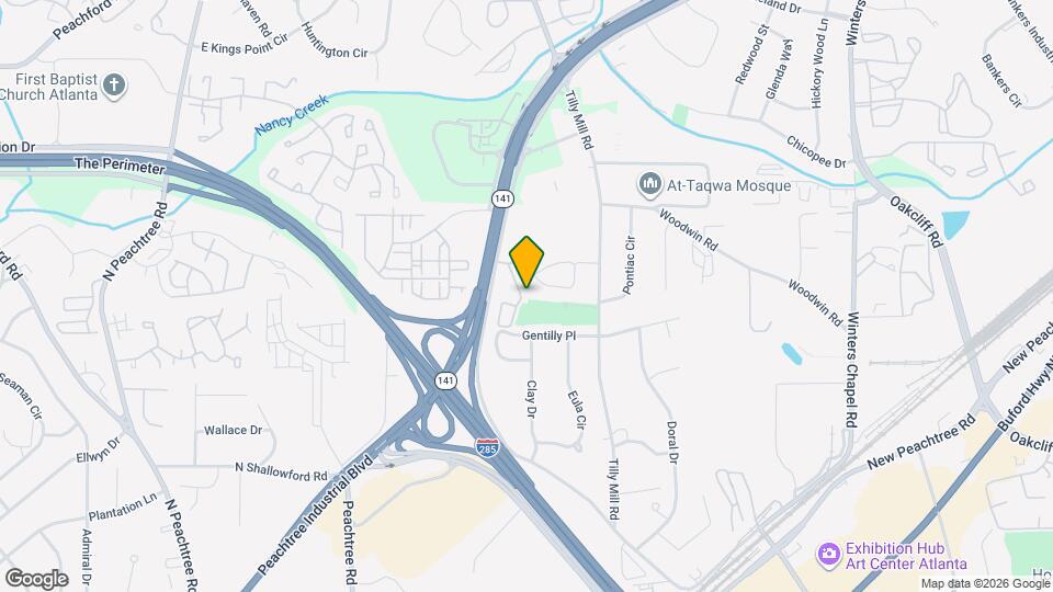 2591 Avery Park Cir Mapa y Detalles de la Ubicación