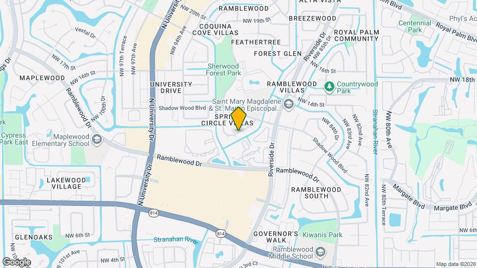 1220 NW 89th Dr Map and Location Details