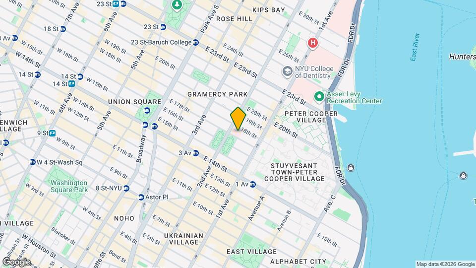 313 E 17th St, Unit 2A Mapa y Detalles de la Ubicación