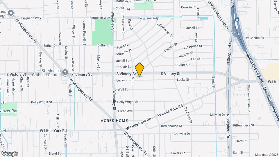 964 Lucky St Map and Location Details